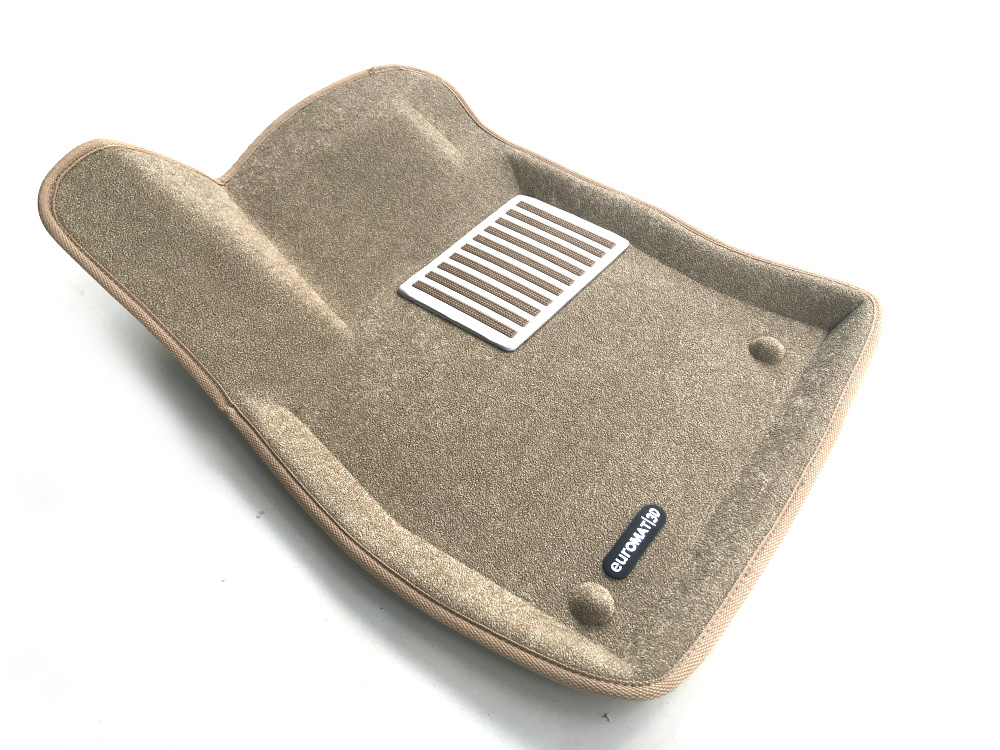 Коврики салона текст. 3D euro-std SKODA Oct A7 (13-)/VW Golf 7 (13-) AUDI A3 (14-) (БЕЖ) (EM3D) NP